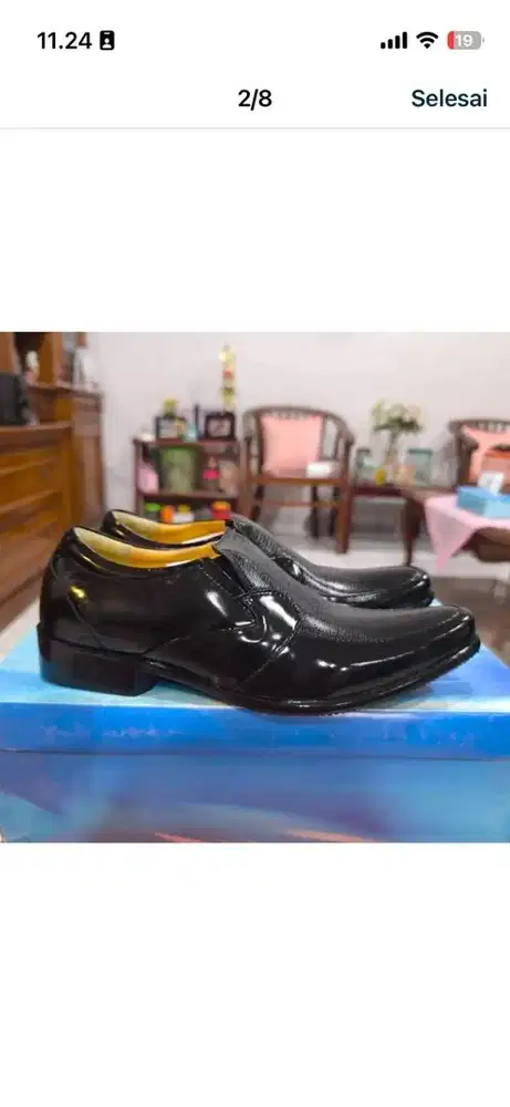 Sepatu Pantofel Begaldo AM8019 Warna Hitam Size 39