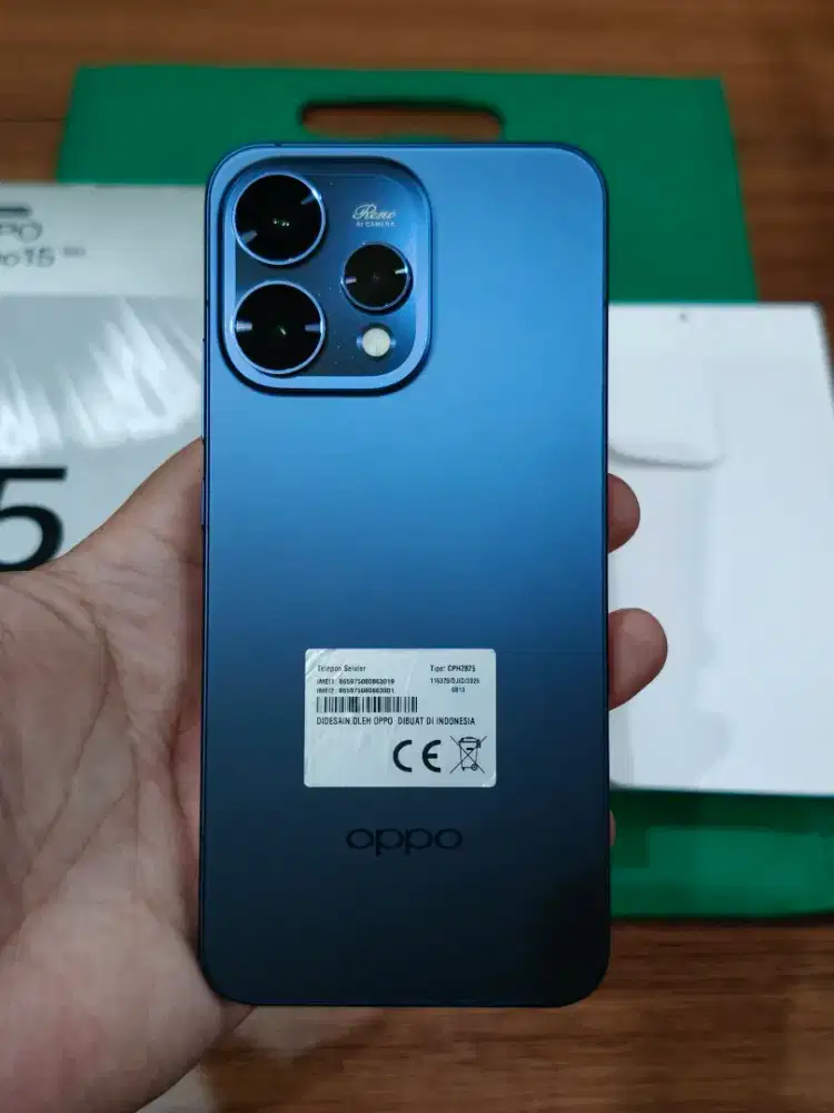 Oppo Reno 15 5G 8/256gb Mulus 98% Like New