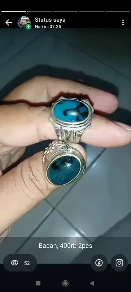 batu bacan ring 8/9