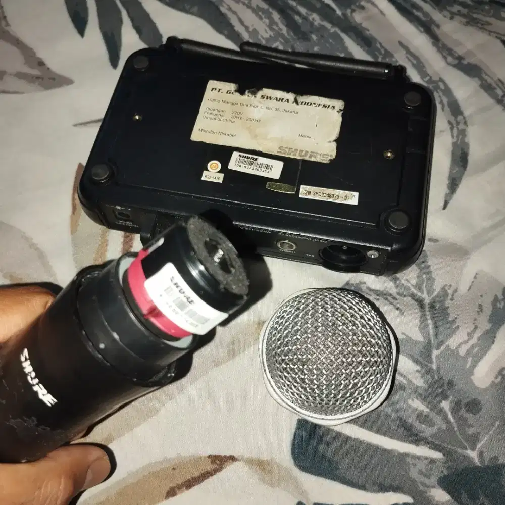 Mic wireless shure SVX Original