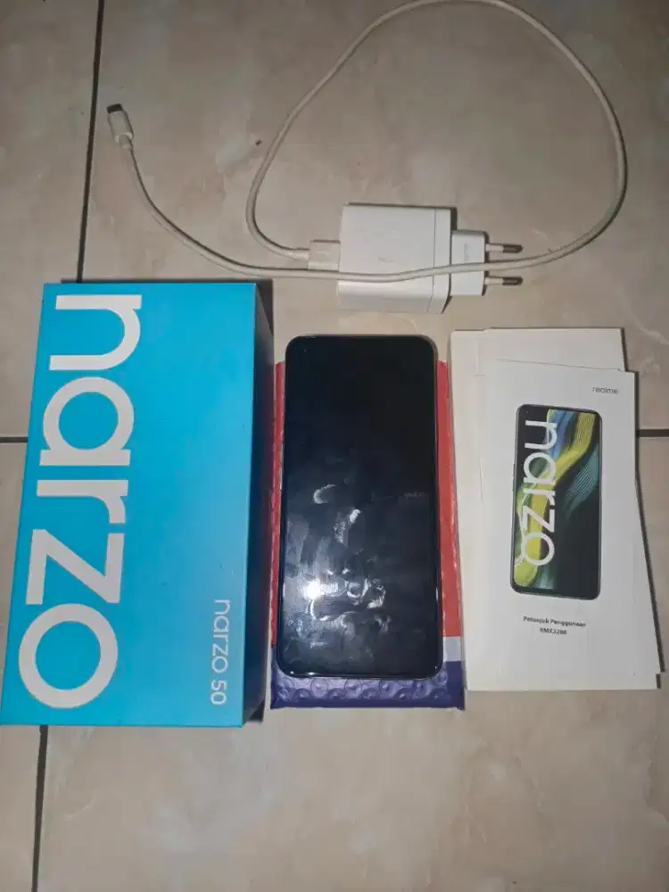 Realme narzo 50 fullset, 4/64 gb