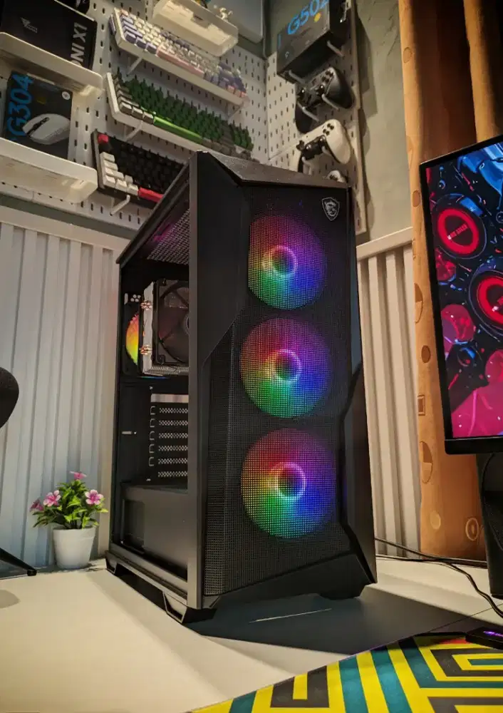 pc hemat daya ryzen 5500gt | ram 16gb | ssd likenew