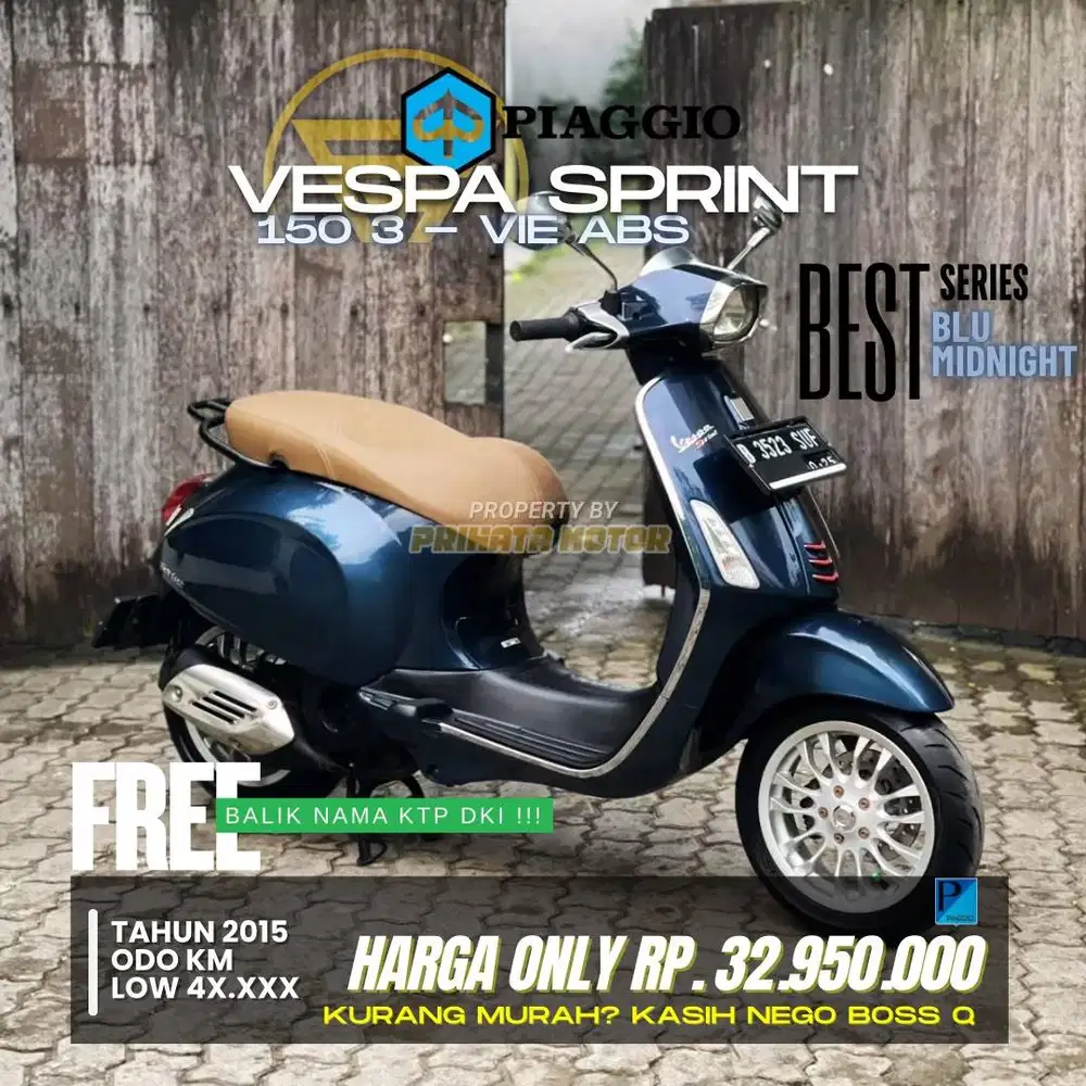 PIAGGIO VESPA SPRINT 150 3-VIE 2015