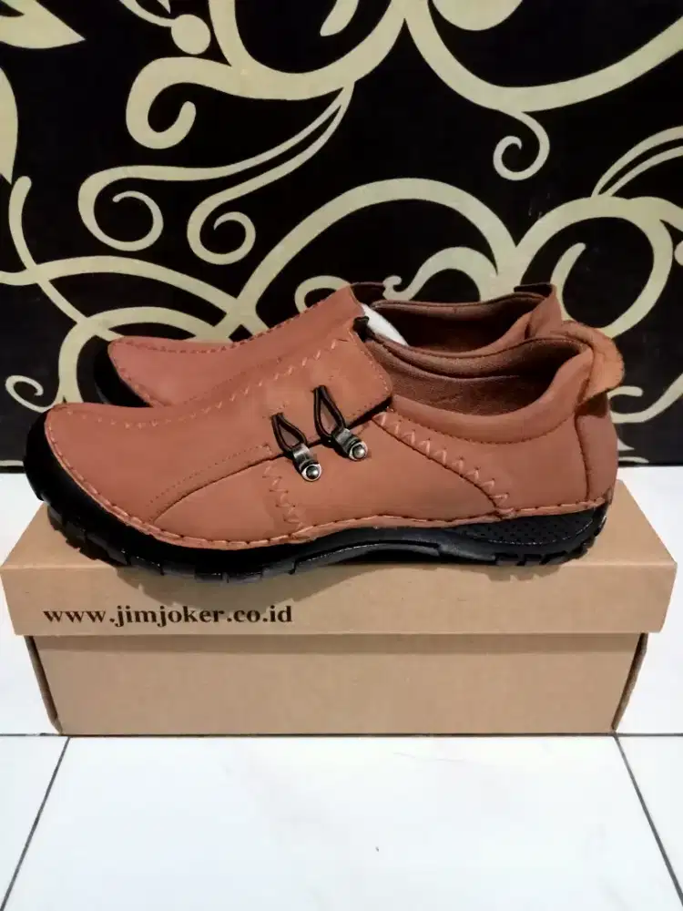 Sepatu Jim Joker, Brown size 40