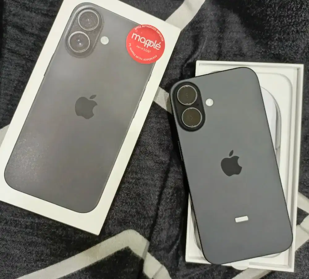 Iphone 16 128gb masih garansi Ibox nominus
