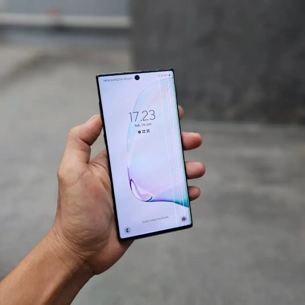 SAMSUNG NOTE 10 SEIN 8/256 MINUS GARIS FUNGSI 100% NORMAL
