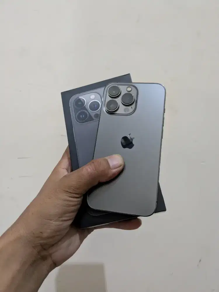 iPhone 13 pro 128 iBox bh 81% mulus fullset cek sampi puas