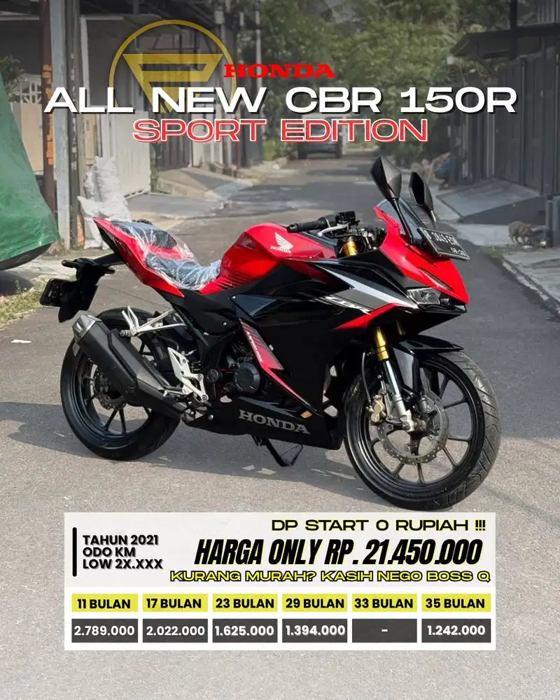 HONDA ALL NEW CBR 150R 2021