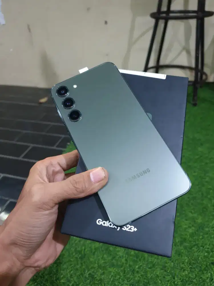 Samsung s23 plus 8/256gb fullset resmi warna green