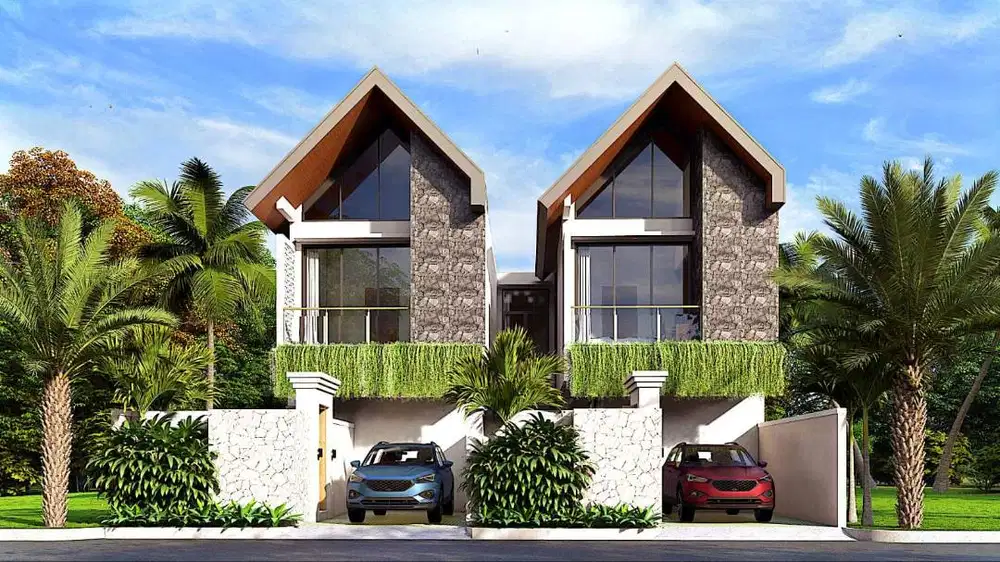 di jual villa area jimbaran dekat dengan kampus dan mall side walk bal