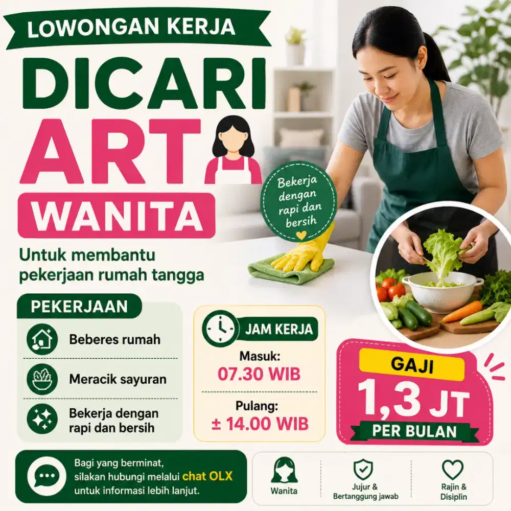buat yg serius dan bener ingin mau bekerja