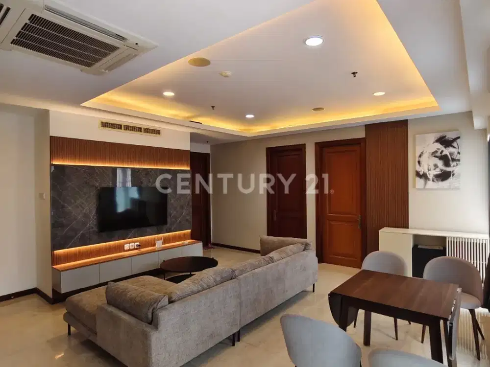 Apartemen Cik Ditiro 3BR+1 Baru Renovasi