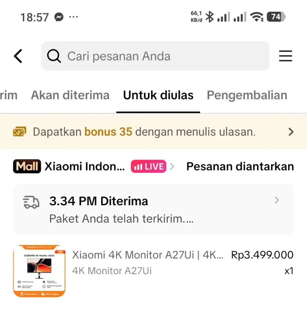 MONITOR XIOAMI A27UI (4K)