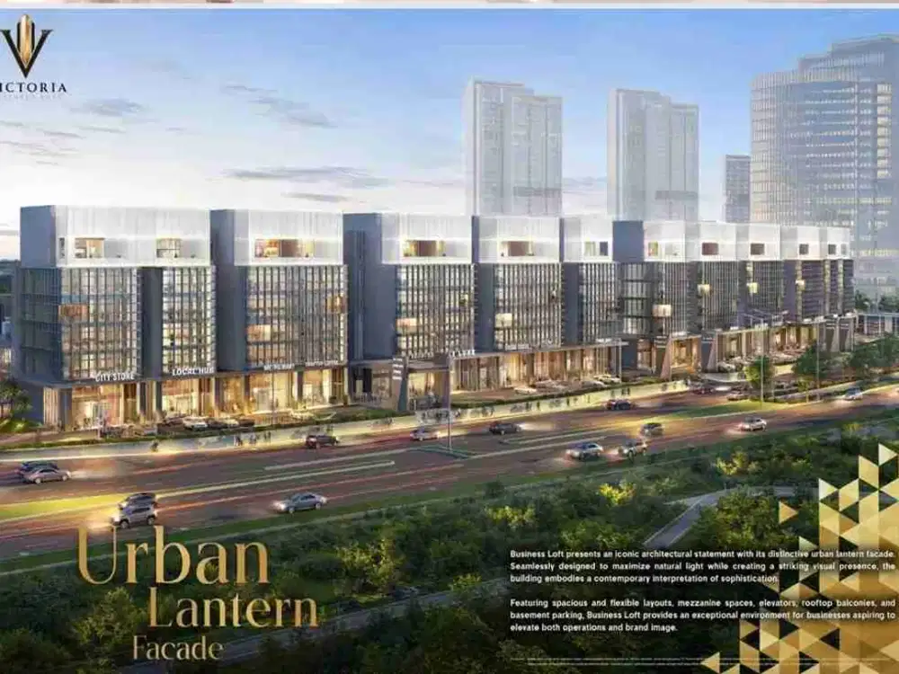 VICTORIA BUSINESS LOFT AT VICTORIA CENTRAL DISTRICT AT CBD GADING SERPONG ! SUPER MEGAH GARANSI EKSPOSURE EXCLUSIVE BISNIS ANDA
