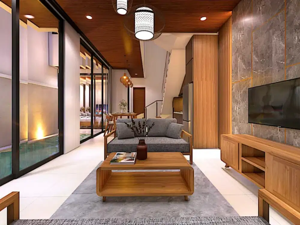 di jual vill area jimbaran dekta dengan kampus dan mall side walk bali