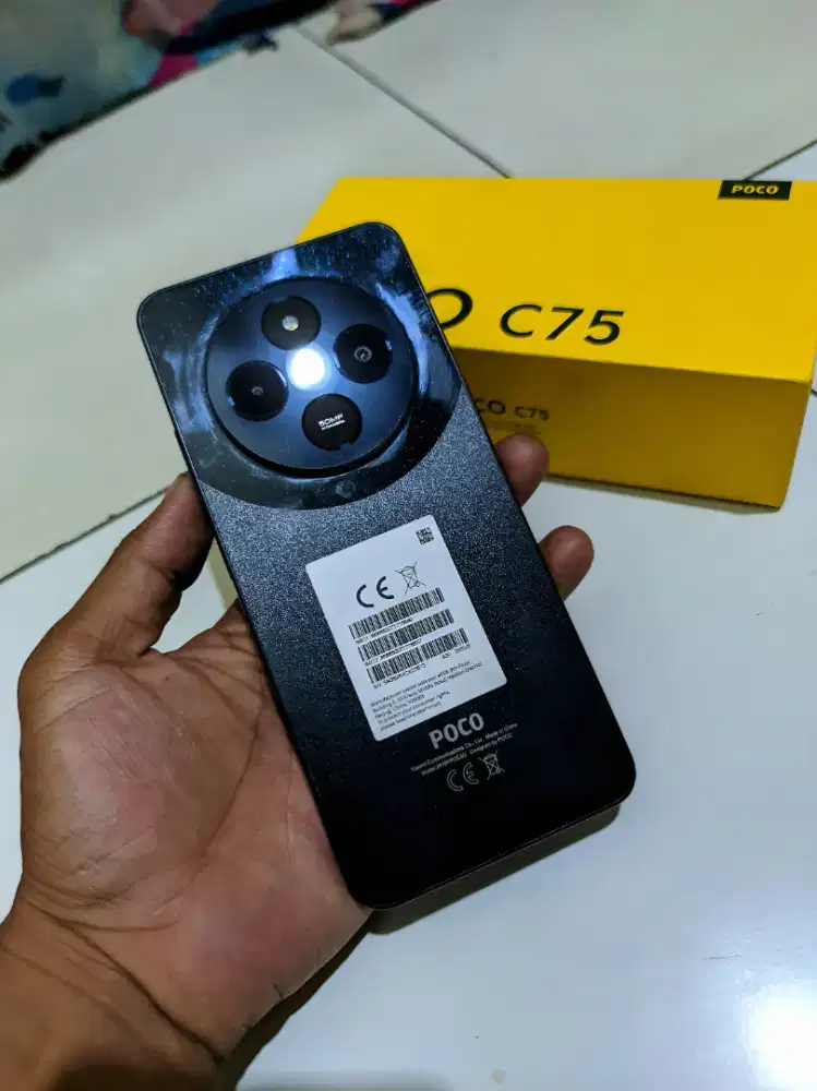 Poco c75 fulset mulus like new Ram 8/256gb siap pakai