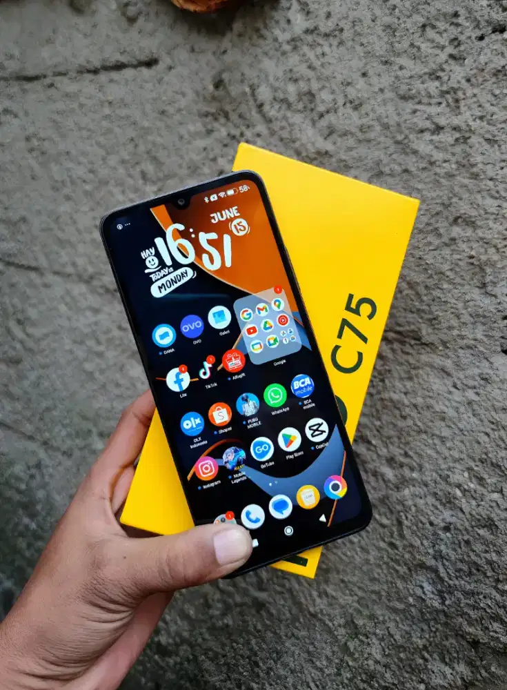 Poco c75 fulset mulus like new Ram 8/256gb siap pakai