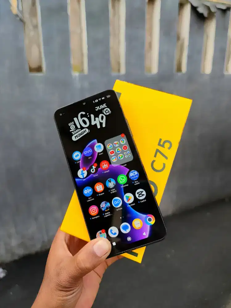 Poco c75 fulset mulus like new Ram 8/256gb siap pakai
