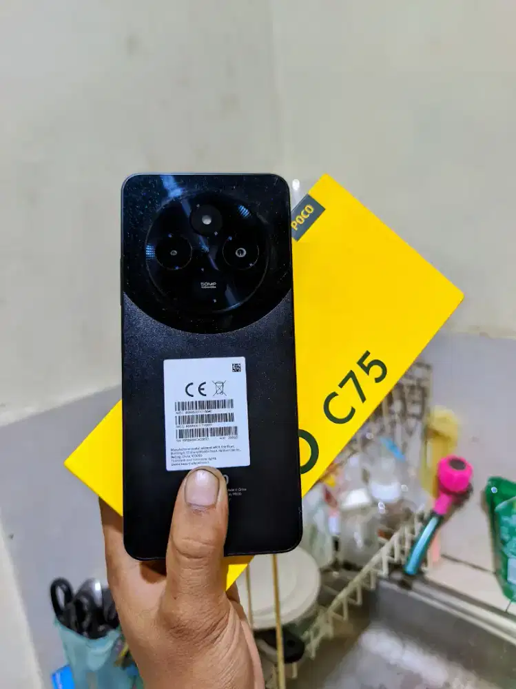 Poco c75 fulset mulus like new Ram 8/256gb siap pakai