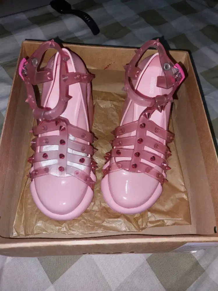 MELISSA PUNK LOVE PUMP + JEAN PAUL GAULTIER ORIGINAL WARNA PINK