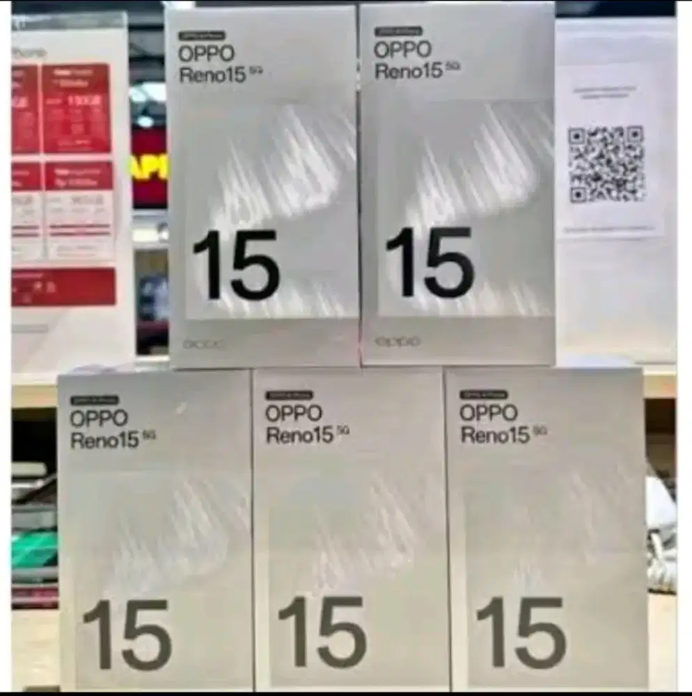 OPPO Reno 15 5G 8/256 - 12/256 BNIB Garansi Resmi Indonesia