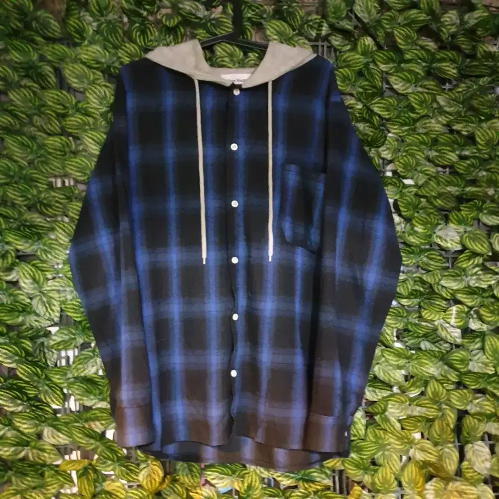 Flanel hoodie mulus
