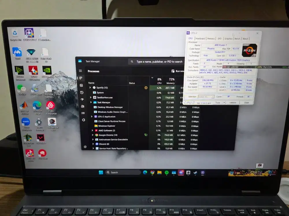 Lenovo Legion 5 R7 7840HS RTX 4060 16GB 512GB Mulus Like New Only