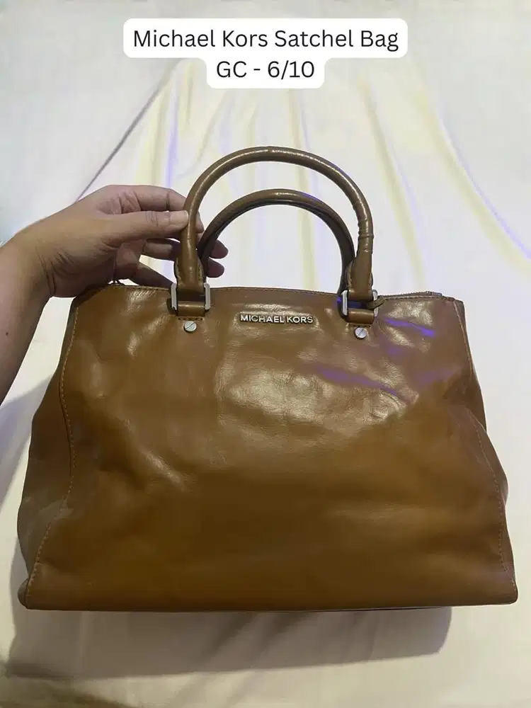 Michael Kors Satchel Brown Bag Authentic