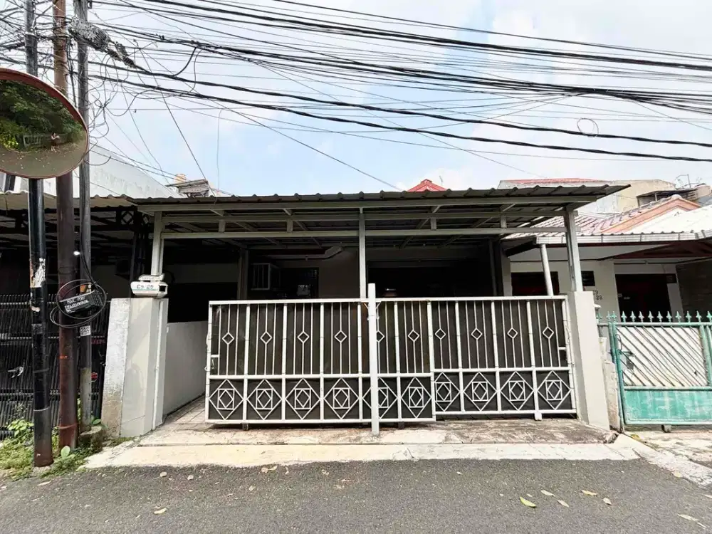 DISEWA RUMAH MURAH SEMI FURNISHED SIAP HUNI HANYA Rp50 JUTA/TAHUN NEGO!