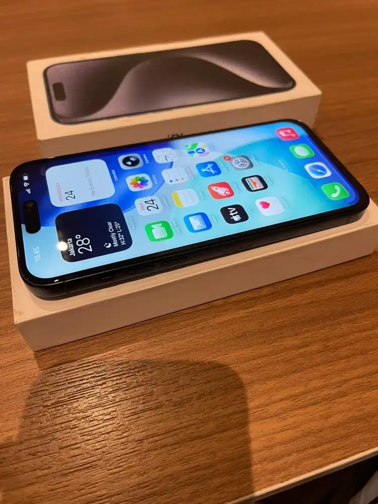 iPhone 15 Pro Max 256GB Inter All Operator Battery 94% Blue Titanium