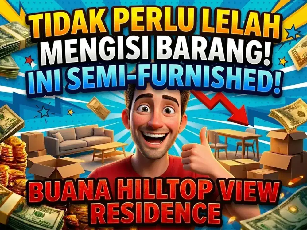 JUAL RUMAH DI BUANA HILTOP, CILENGKRANG, UJUNG BERUNG, BANDUNG TIMUR.