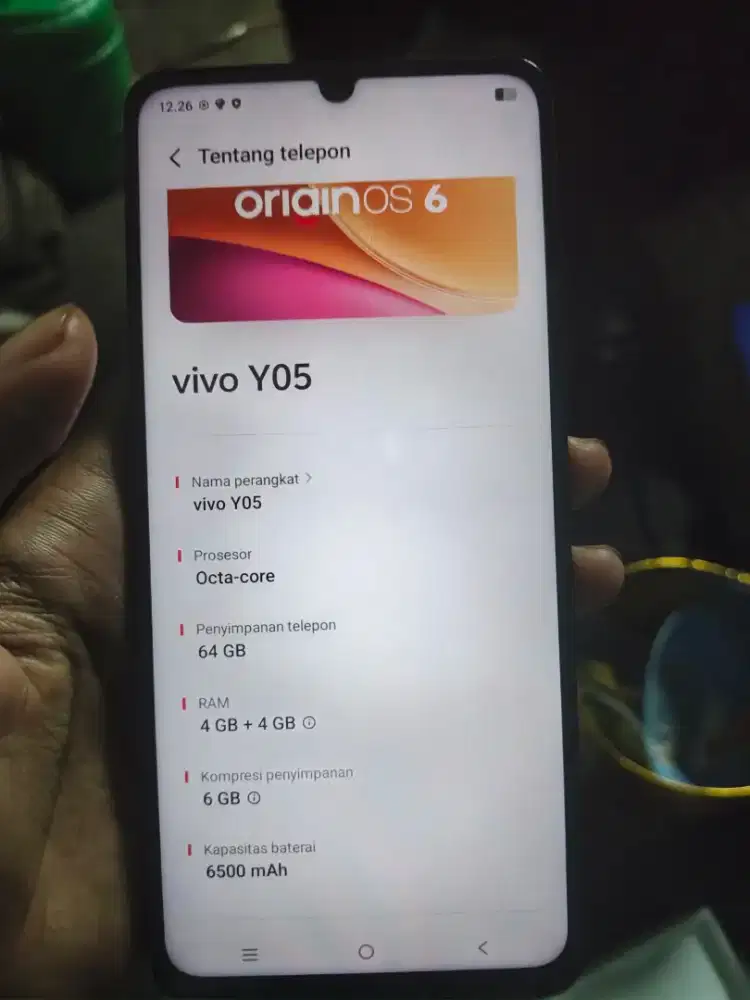 Vivo Y05 RAM 4/64