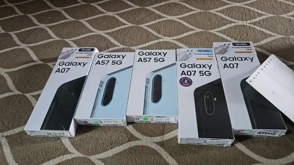Samsung a57 segel termurahhhh harga 9jt aku jual 6jt aja