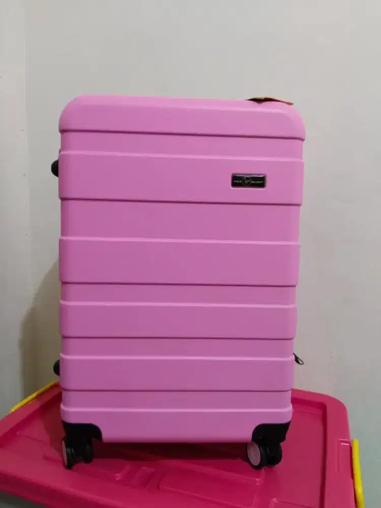 Di jual koper warna pink merek polo Milano 26