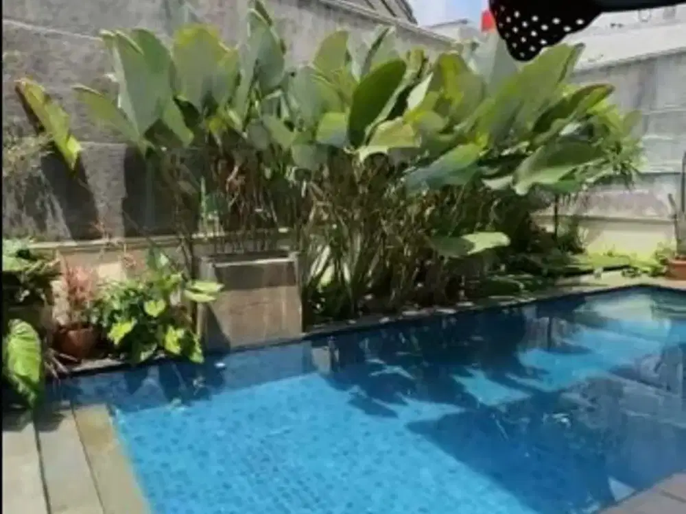 DIJUAL RUMAH MEWAH PRIVATE POOL DI GOTONG ROYONG RAGUNAN PASAR MINGGU