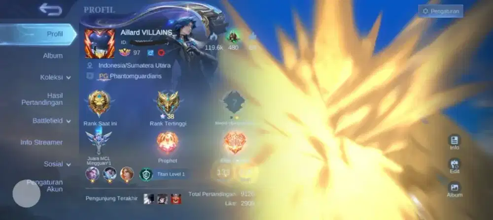 AKUN MOBILE LEGENDS