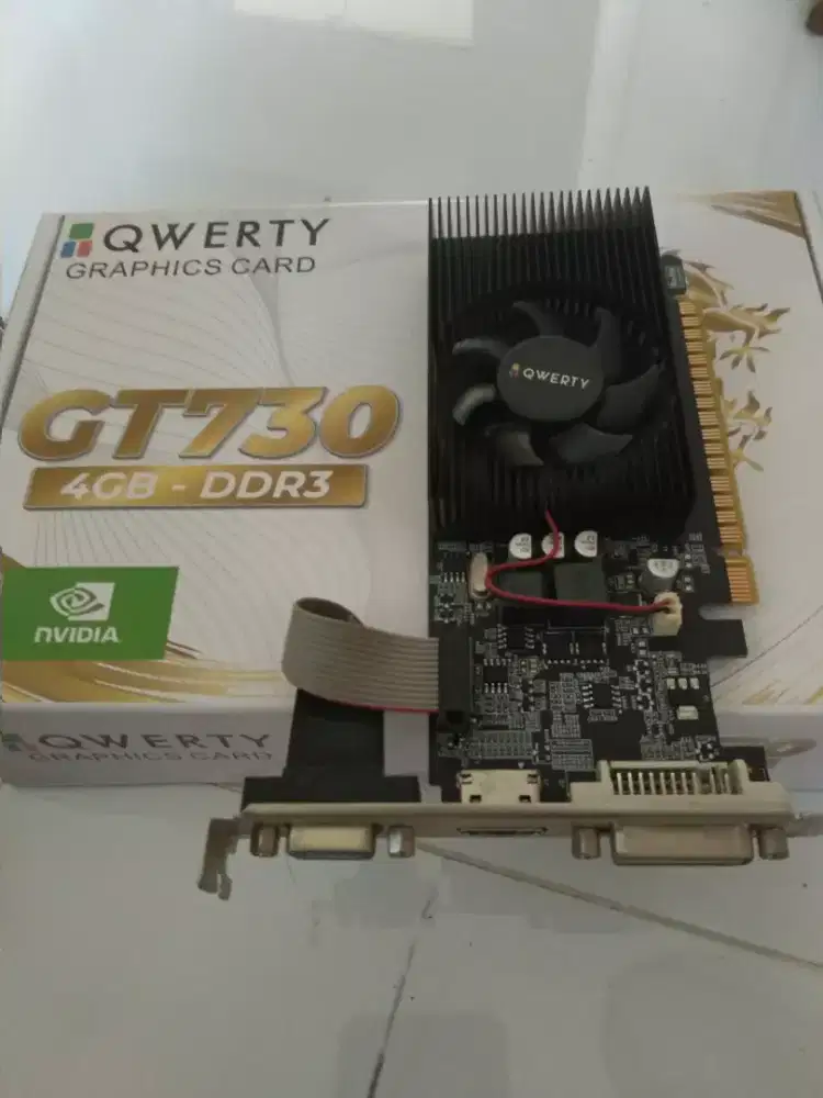 VGA PC KOMPUTER GT 730 4GB DDR3. NORMAL