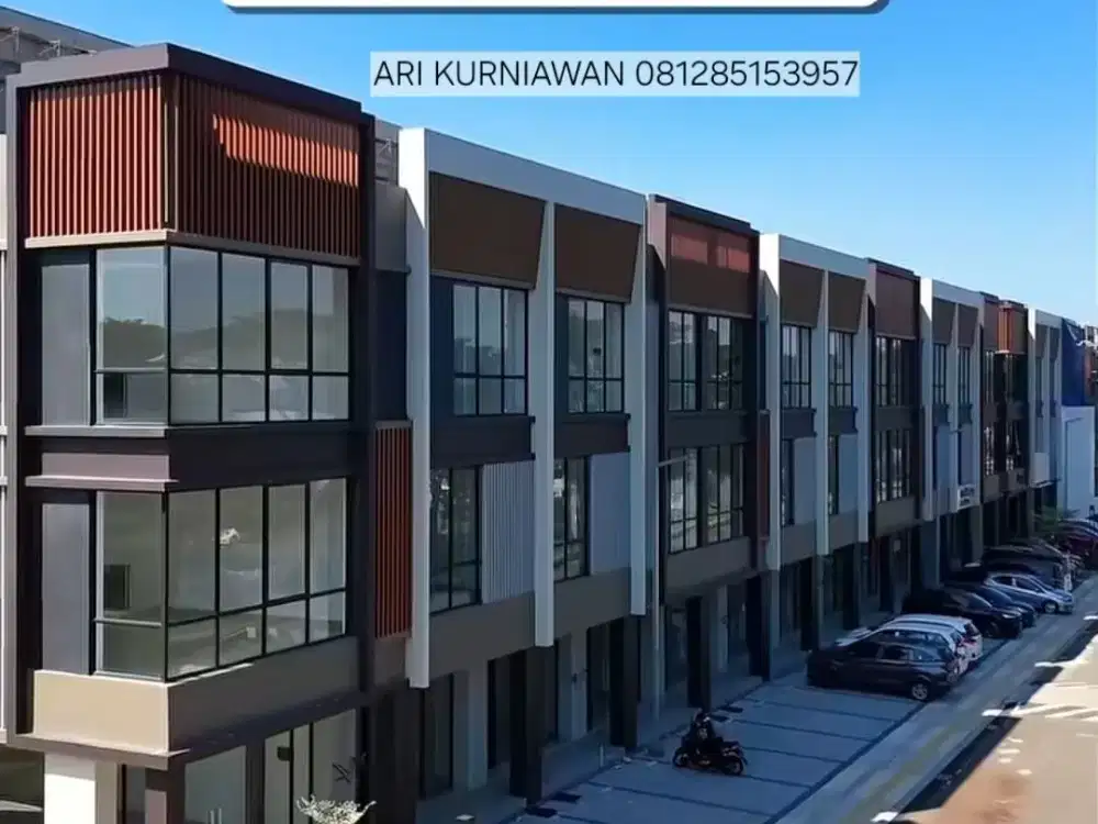 RUKO 3LANTAI FREE PPN SIAP HUNI DI BOULEVARD GADING SERPONG CITY HUB COMMERCIAL BY SUMMARECON !