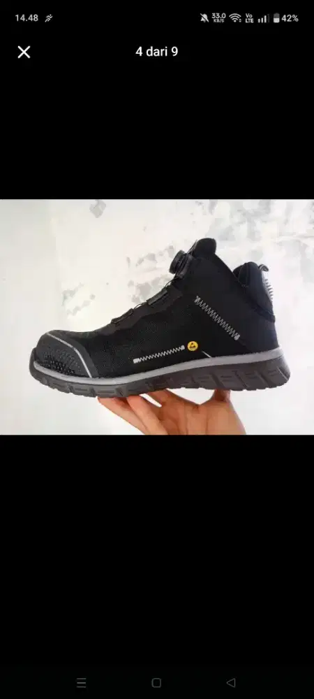 Sepatu safety jogger ligero2 S1P mid TLS