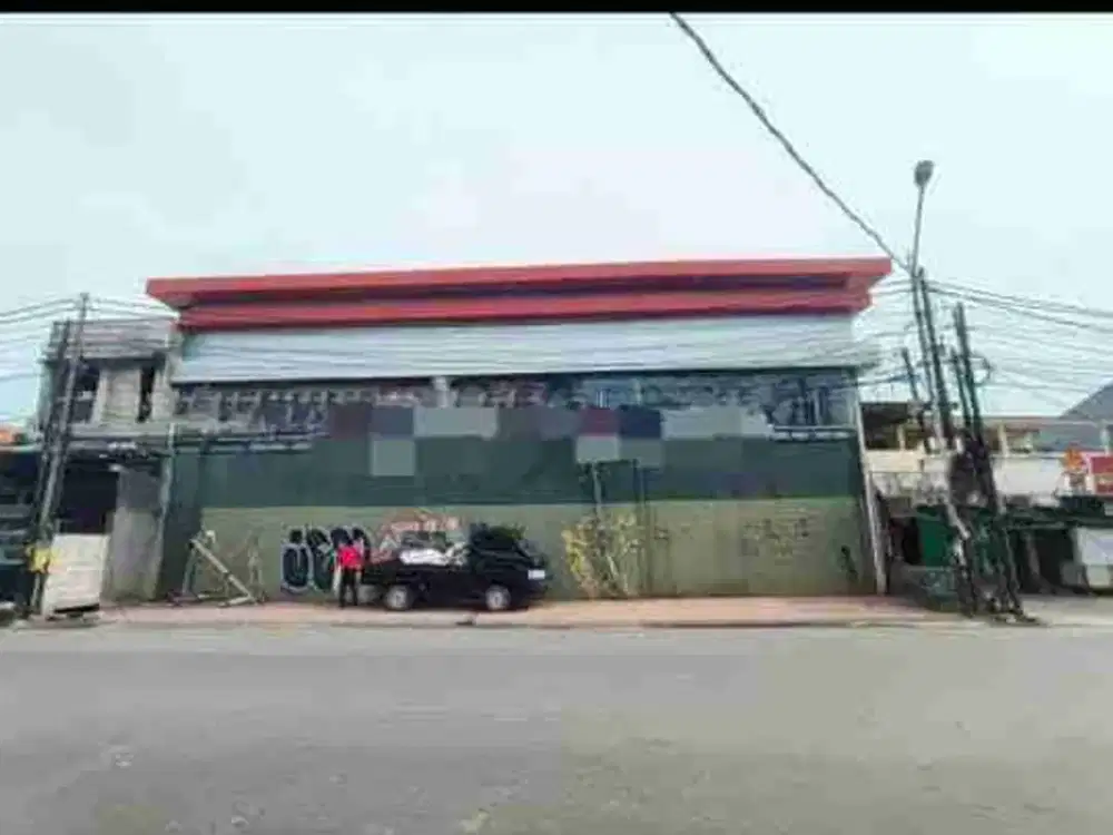 Dijual Disewakan Bangunan Komersil 2500 meter di Jurumudi Tangerang