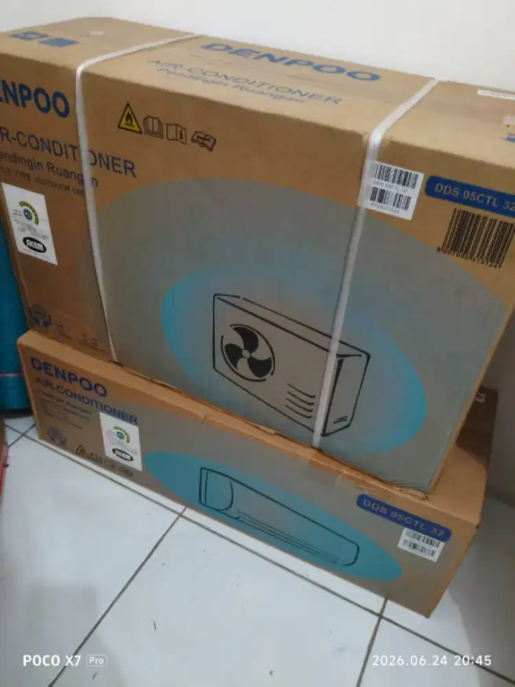 AC Denpoo DDS05CTL 0,5PK baru