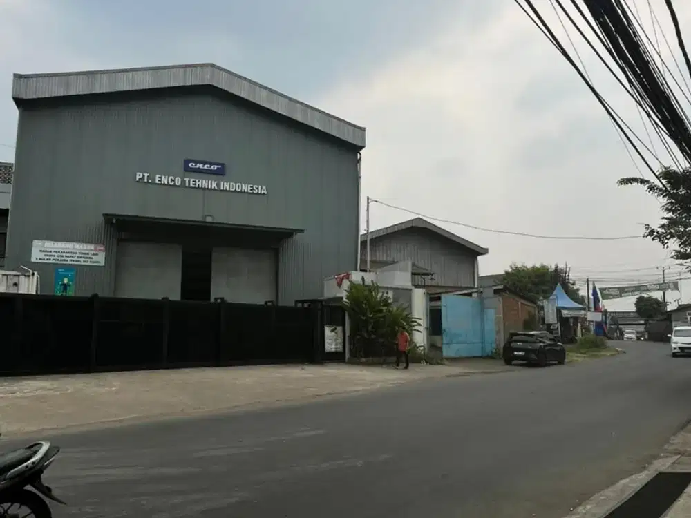 DIJUAL: Lahan Strategis 861 m² + Bangunan – Cocok untuk Gudang/Usaha Jl Raya Bantar Gebang Setu Bekasi Bawah Harga Pasar