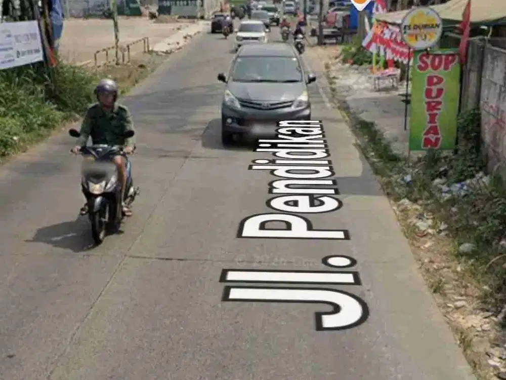 tanah murah di jual di pinggir jln raya bukit dago _ pasar jengkol luas 2000m sudah pagar kliling dekat pusat belanja