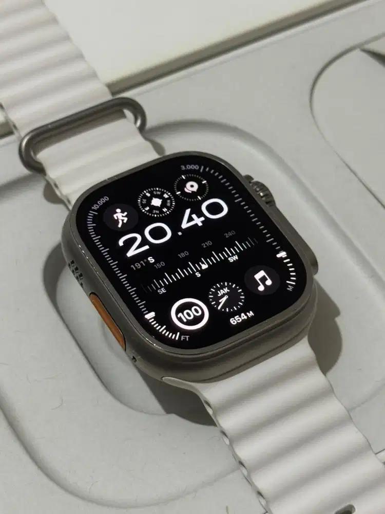 Apple Watch Ultra Gen 1 49mm Titanium Fullset Original