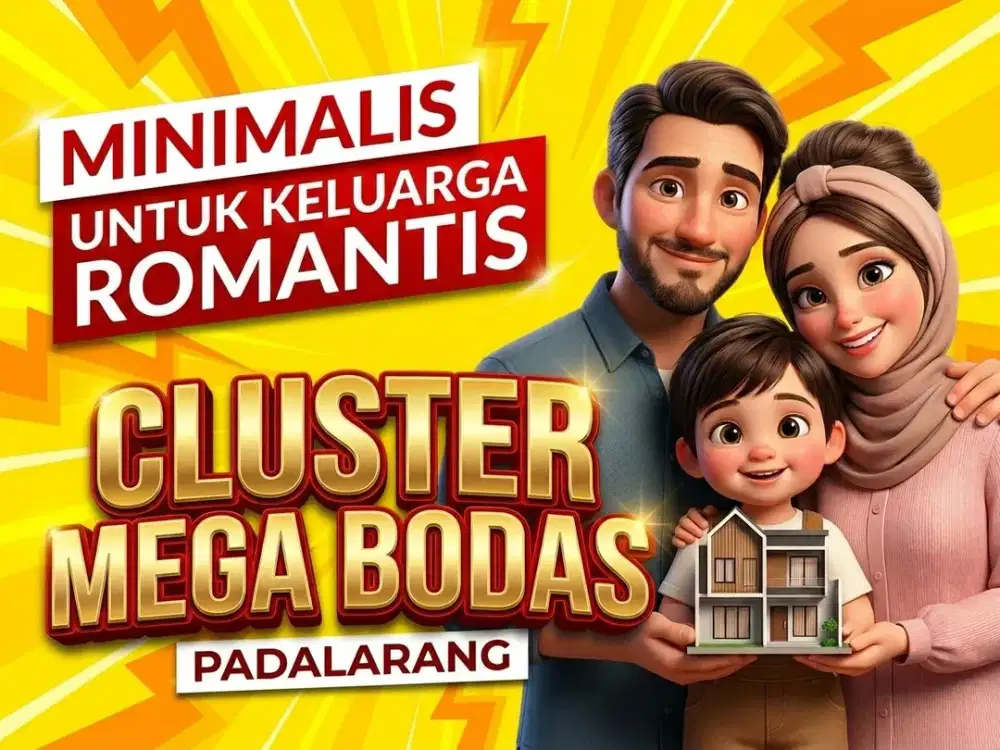 JUAL RUMAH DI CLUSTER MEGA BODAS, NGAMPRAH, PADALARANG, BANDUNG BARAT.