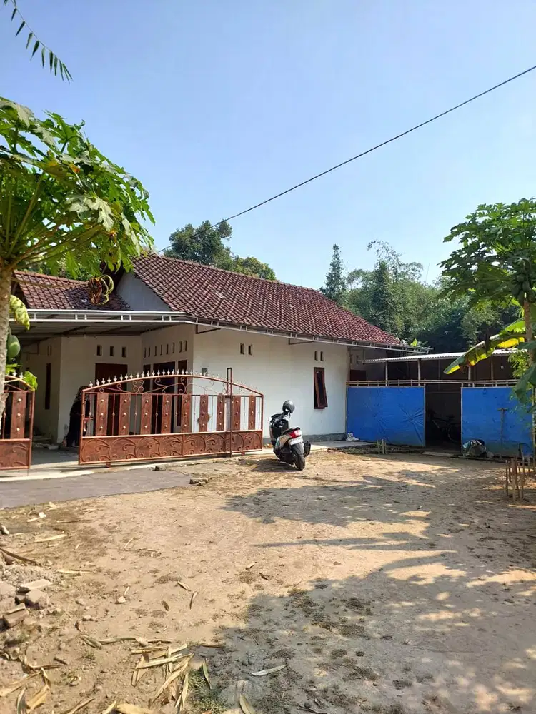 Rumah Suasana Pedesaan dengan Halaman Luas di Pendowoharjo