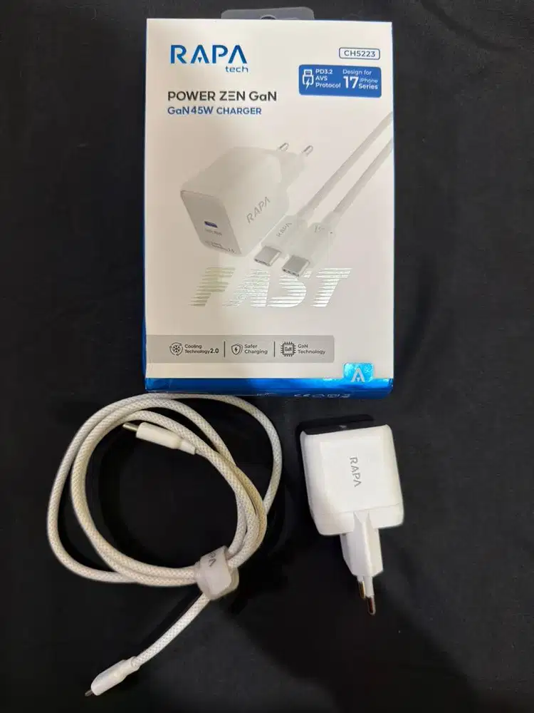 Charger RAPAtech Power Zen GaN 45W
