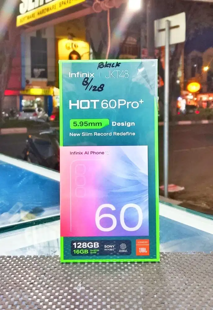 Baru...infinix Hot 60 Pro Plus Ram 8+8/128 Segel/Garansi resmi.