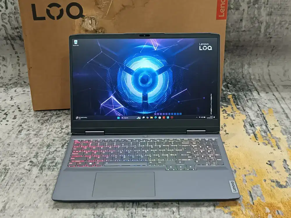 Lenovo LOQ 15 Core i5-12450H 16GB 512GB RTX 3050 6GB Full HD 144Hz RGB