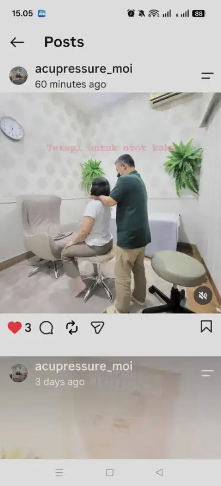 LOWONGAN TERAPIS REFLEKSI/ACUPRESSURE WANITA BERPENGALAMAN